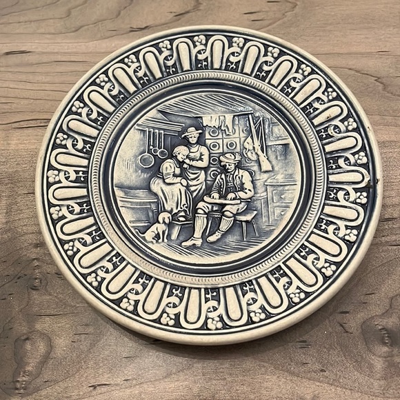 Vintage Simon Peter GERZ Germany Pottery Plate - Picture 1 of 3